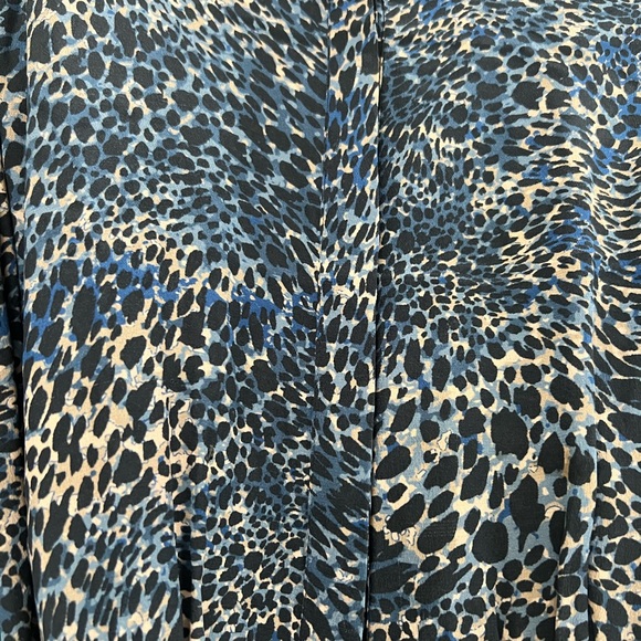 NWT Kobi Halperin Womens Morgan Silk Animal-Print Midi Dress - Picture 3 of 7
